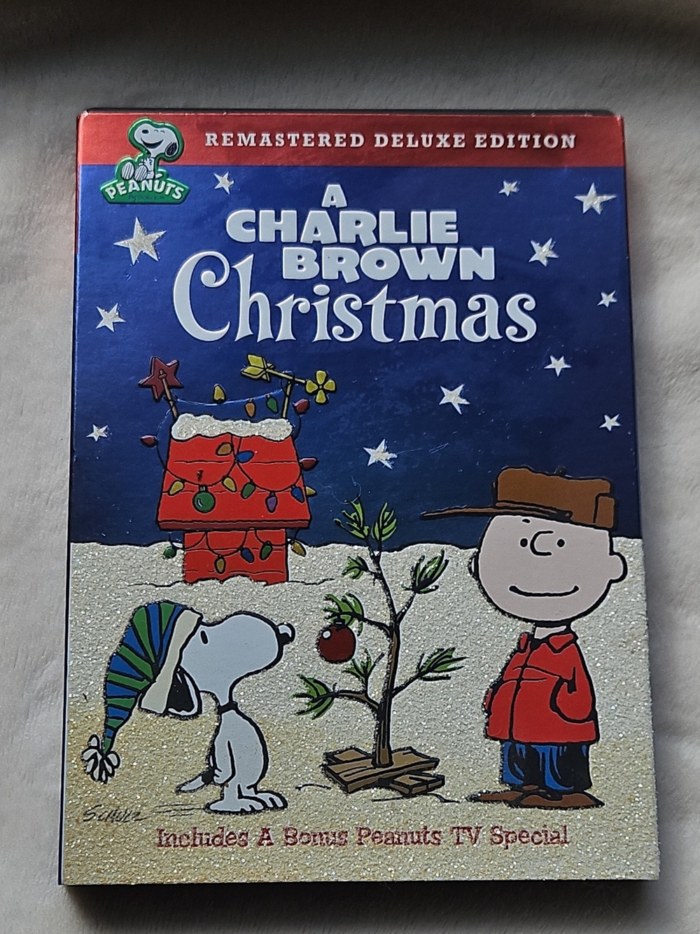 Peanuts A Charlie Brown Christmas Deluxe Edition - Blue/Red/White